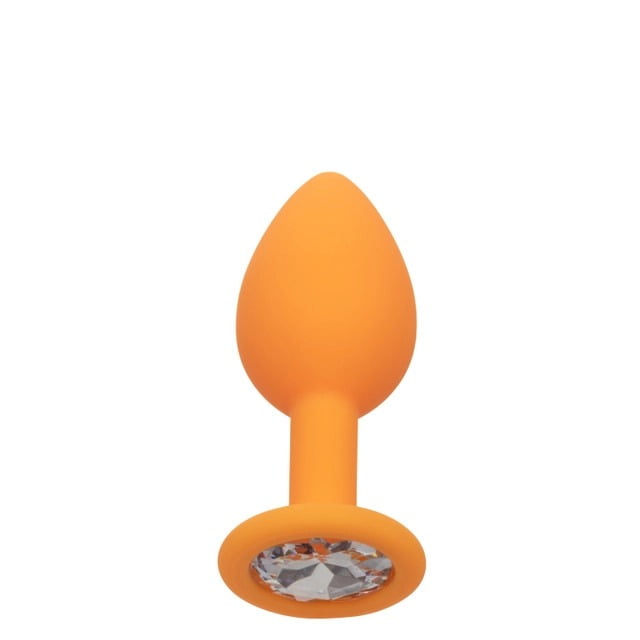 CalExotics Cheeky Gems 3pc Butt Plugs - Orange