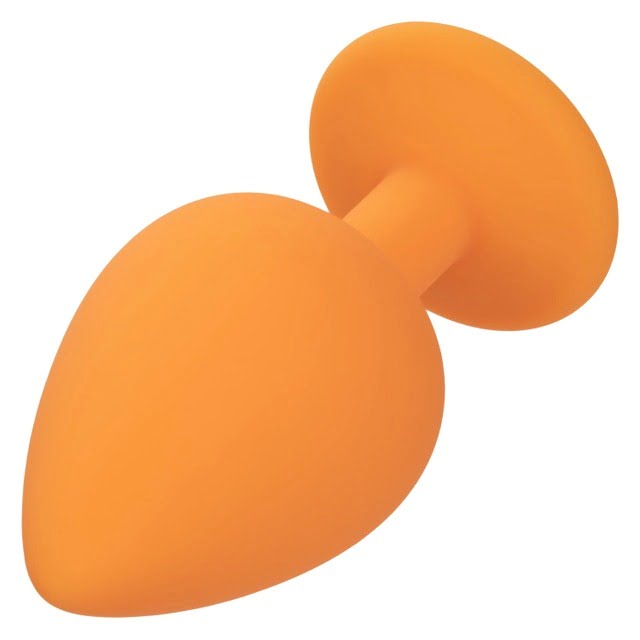 CalExotics Cheeky Gems 3pc Butt Plugs - Orange