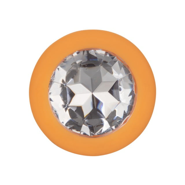 CalExotics Cheeky Gems 3pc Butt Plugs - Orange