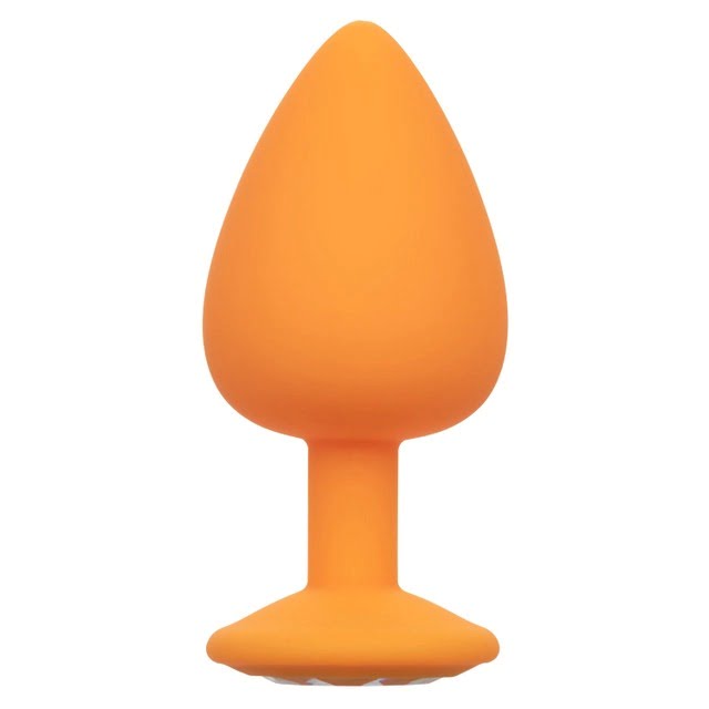 CalExotics Cheeky Gems 3pc Butt Plugs - Orange