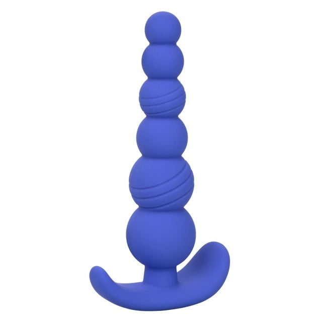 CalExotics Cheeky X-6 Anal Beads - Blue