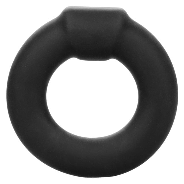 CalExotics Alpha Liquid Silicone Optimum Cock Ring - Black