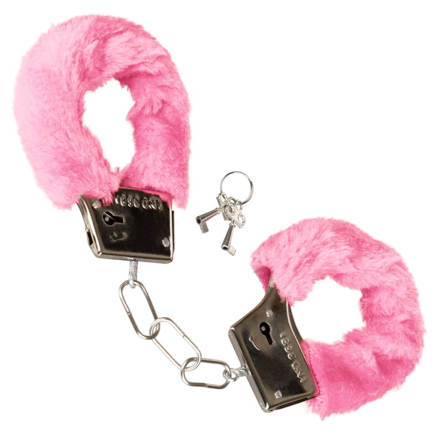 CalExotics Playful Furry Cuffs - Pink