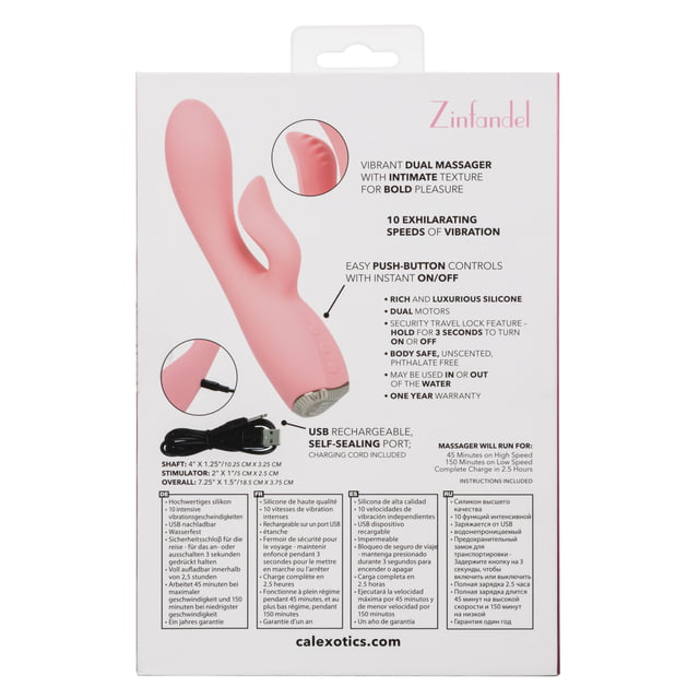 CalExotics Uncorked Zinfandel Rabbit Vibrator