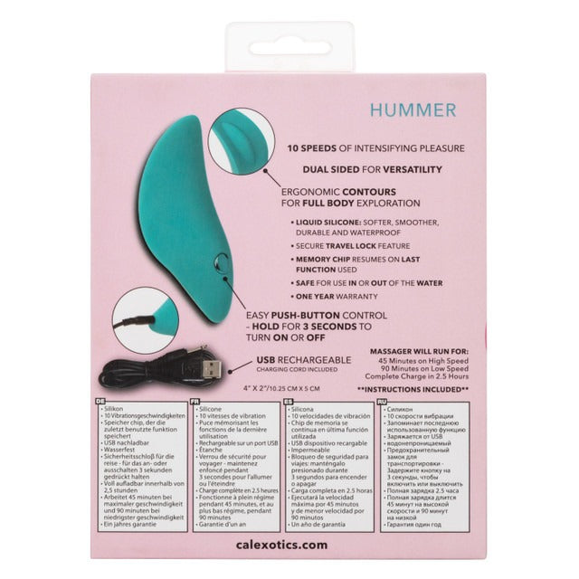 Calexotics Pixies Hummer Clitoral Stimulator -Teal