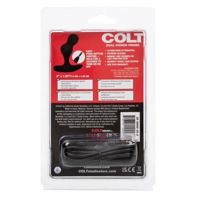 Colt Rechargeable Dual Power Vibrating Anal Probe