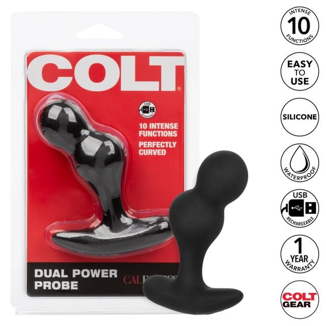 Colt Rechargeable Dual Power Vibrating Anal Probe