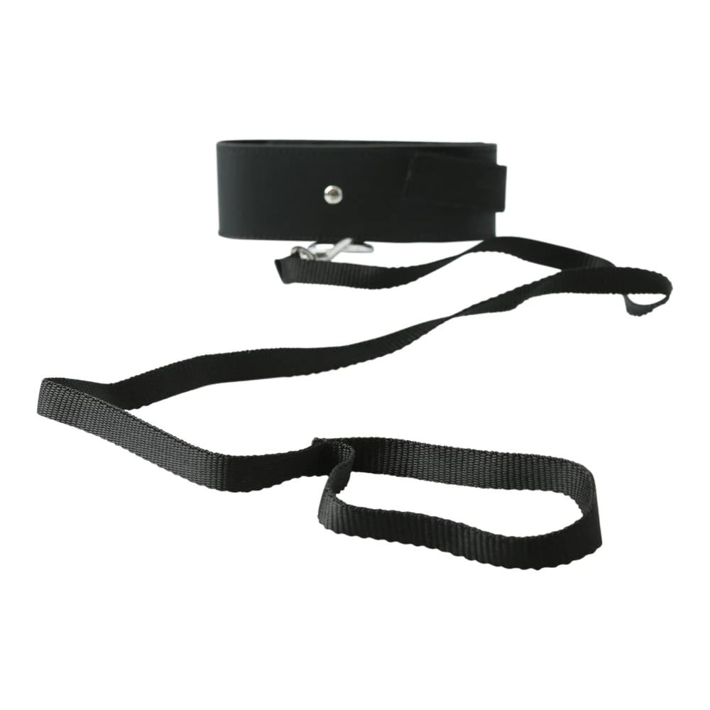 Sportsheets Sex & Mischief Black Leash & Collar