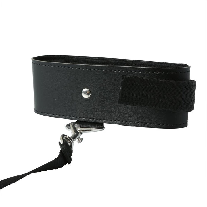 Sportsheets Sex & Mischief Black Leash & Collar