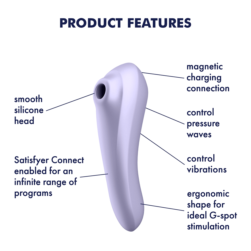 Satisfyer Dual Pleasure Clitoral Stimulator App Control