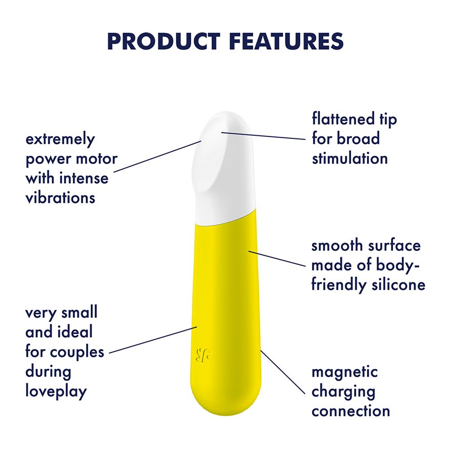 Satisfyer Ultra Power Bullet Vibrator 4 - Yellow