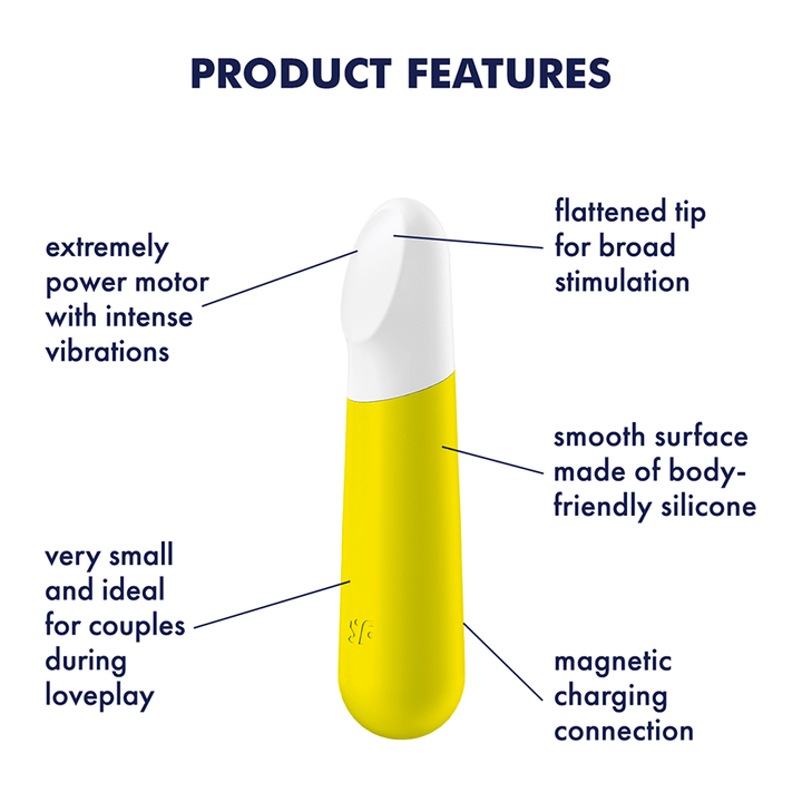 Satisfyer Ultra Power Bullet Vibrator 4 - Yellow