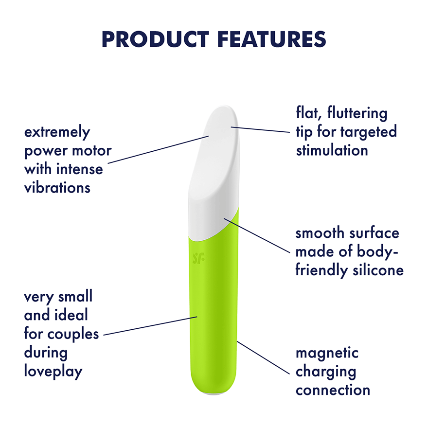 Satisfyer Ultra Power Bullet Vibrator 7 - Green