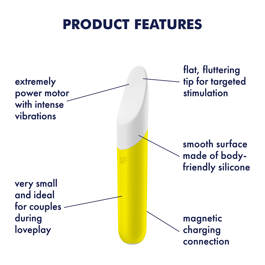 Satisfyer Ultra Power Bullet Vibrator 7 - Yellow