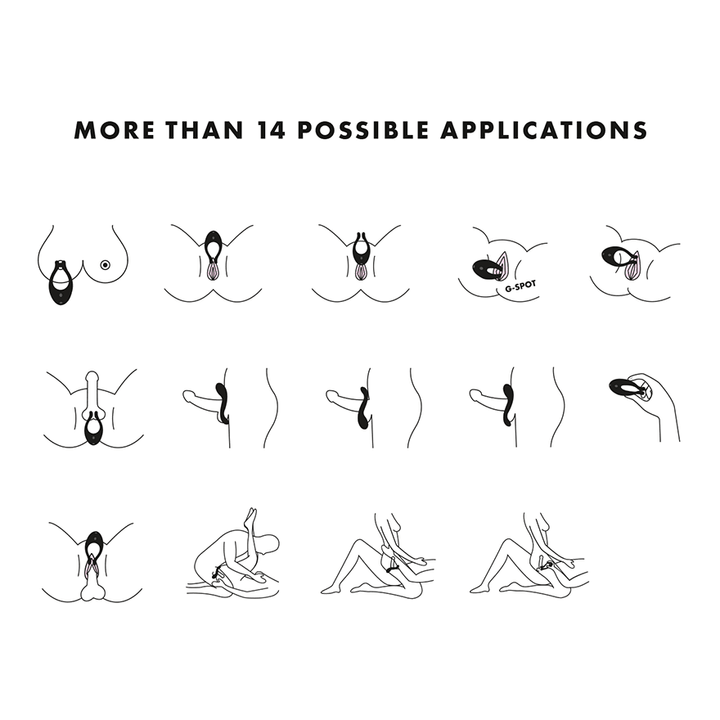 Satisfyer Endless Joy Multi Couples Vibrator - - Melbourne - Australia