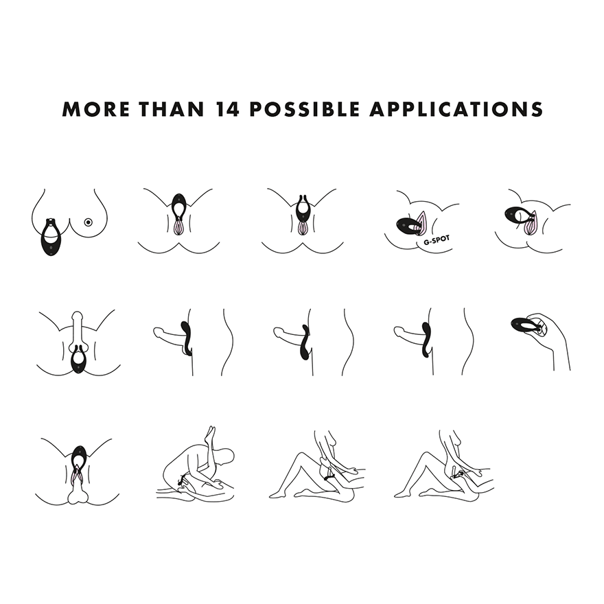 Satisfyer Endless Love Couples Stimulator - Violet