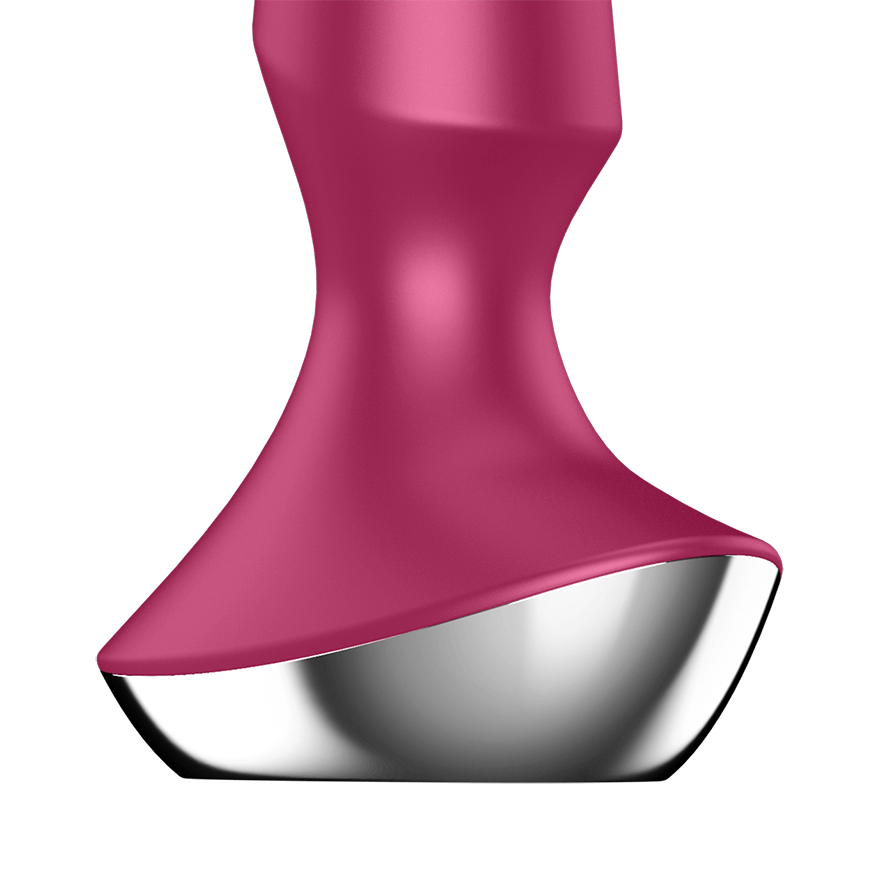 Satisfyer Plug-ilicious 2 Anal Plug Vibrator with App Control - Berry