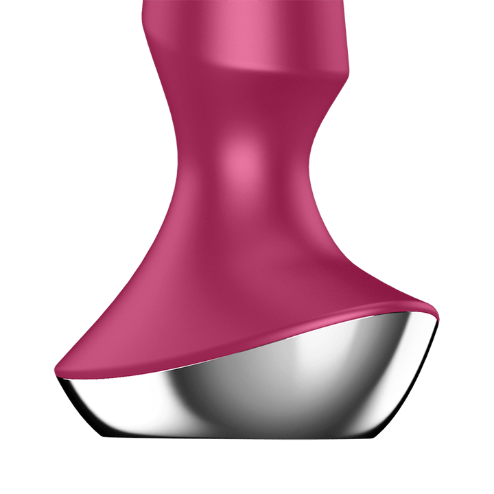 Satisfyer Plug-ilicious 2 Anal Plug Vibrator with App Control - Berry