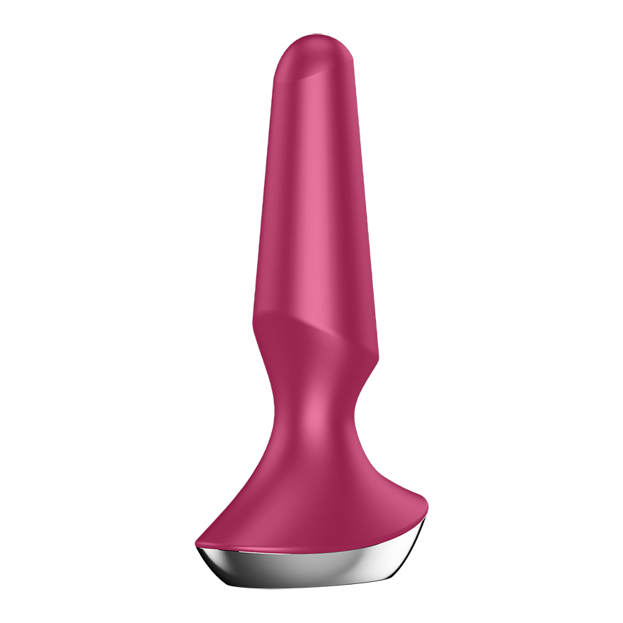 Satisfyer Plug-ilicious 2 Anal Plug Vibrator with App Control - Berry