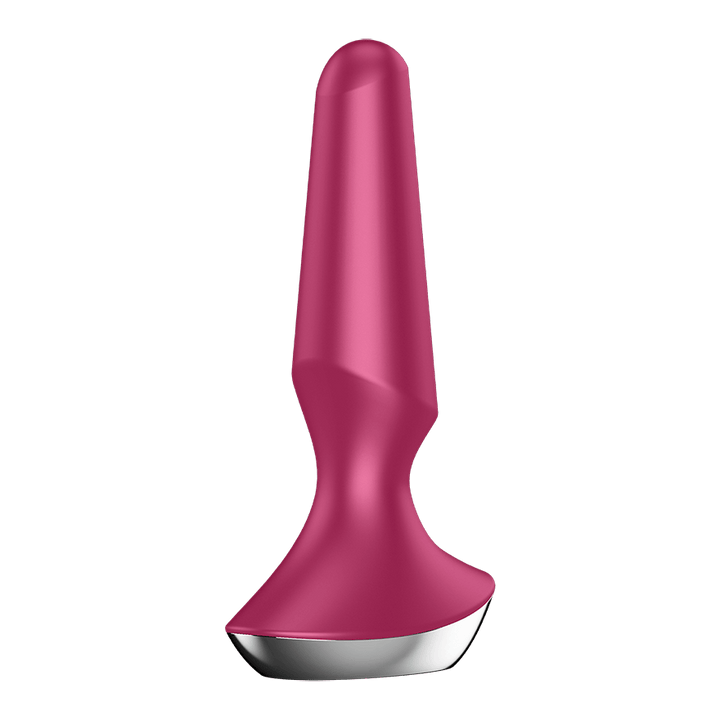 Satisfyer Plug-ilicious 2 Anal Plug Vibrator with App Control - Berry