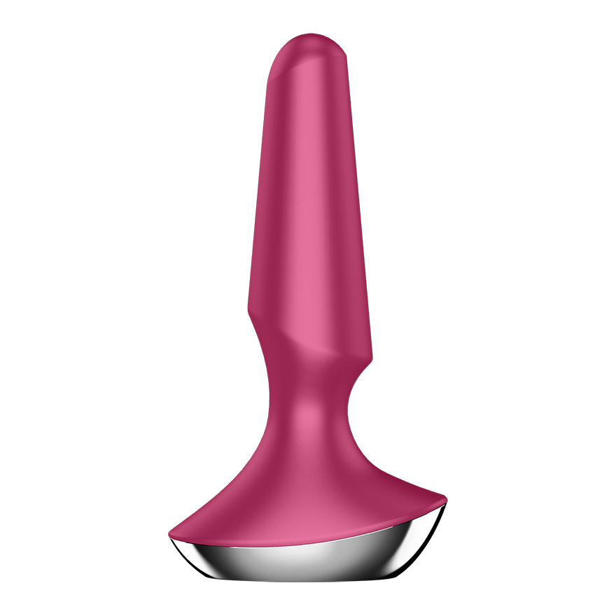 Satisfyer Plug-ilicious 2 Anal Plug Vibrator with App Control - Berry