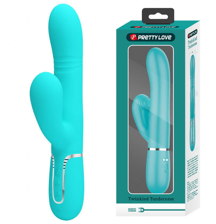Pretty Love Mariana Thumping & Nodding Vibrating Rabbit Vibrator
