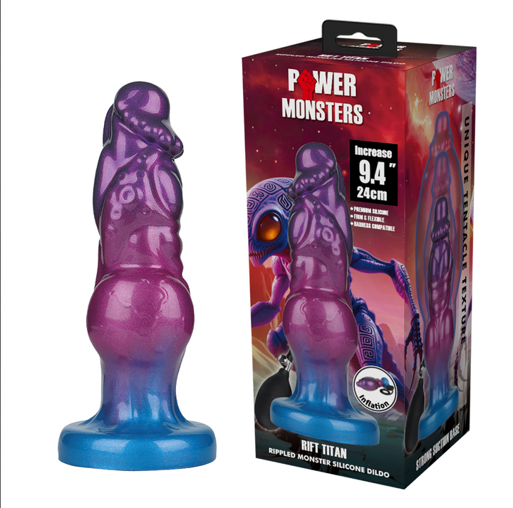 Pretty Love Rift Titan 9.4" Power Monsters Inflatable Dildo