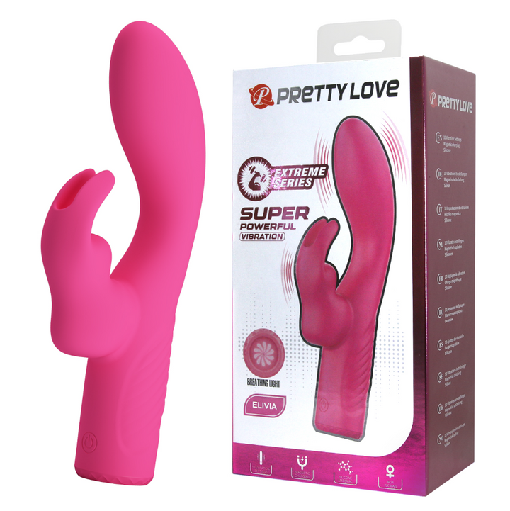 Pretty Love Elivia Super Powerful Rabbit Vibrator - Extreme Series