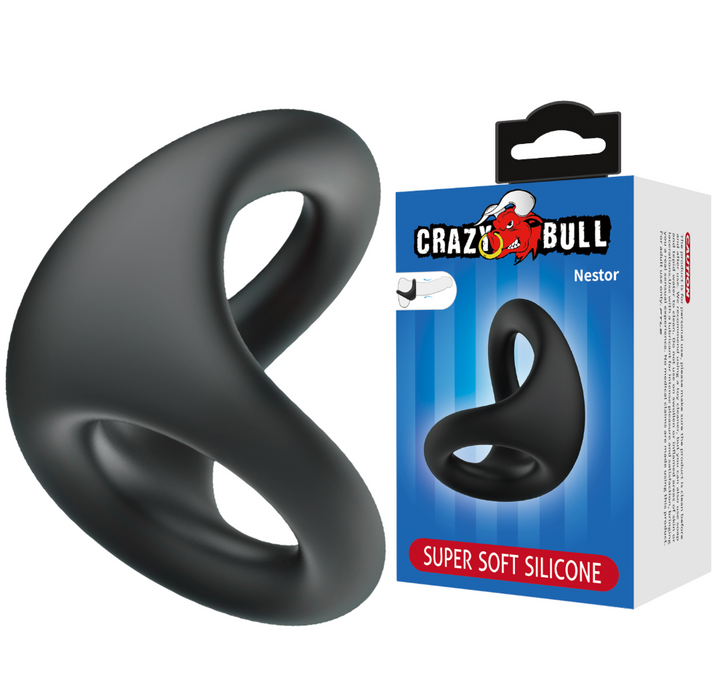 Crazy Bull Nestor Super Stretchy Ball Stretcher Cock Ring