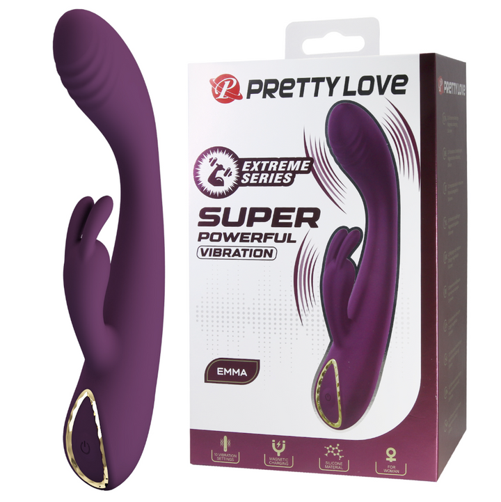 Pretty Love Emma Super Powerful Rabbit Vibrator - Extreme Series