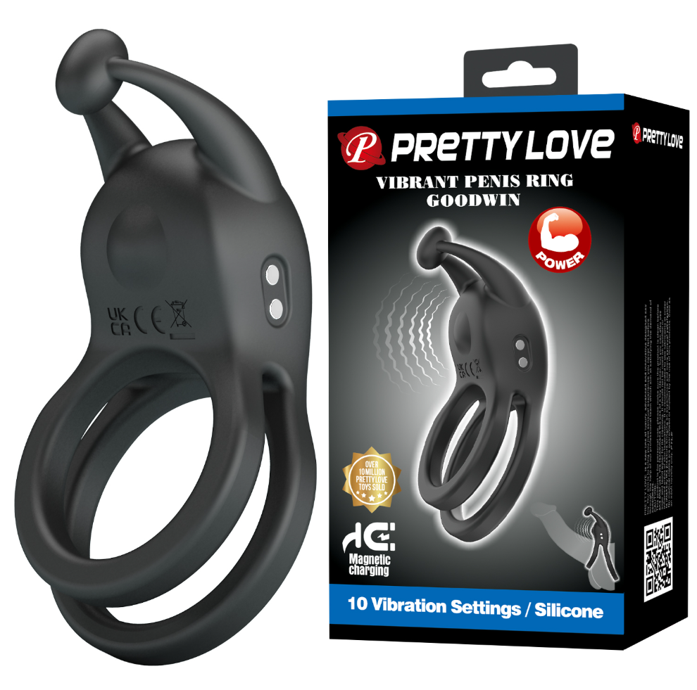 Pretty Love Goodwin Rechargeable Vibrating Cock Ring