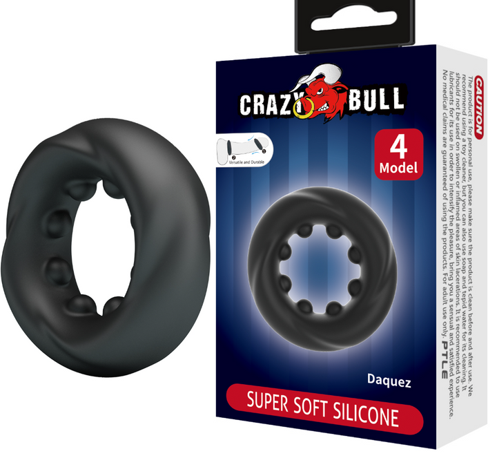 Crazy Bull Daquez Super Soft Silicone Cock Ring - Cock Ring - Australia - Sexy Devil