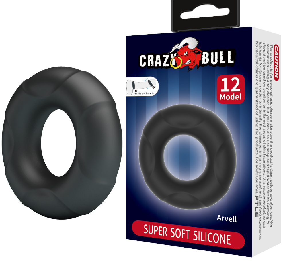 Crazy Bull Arvell Silicone Cock Ring - Cock Ring - Australia - Sexy Devil