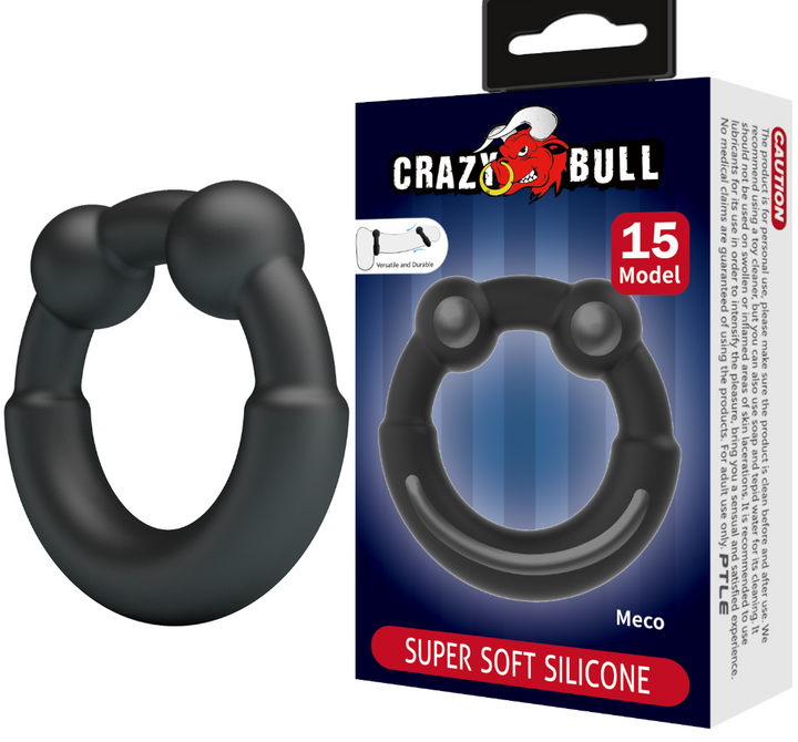 Crazy Bull Meco Silicone Cock Ring - Cock Ring - Australia - Sexy Devil