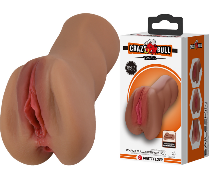 Crazy Bull Caroline Realistic Dual Tunnel Stroker