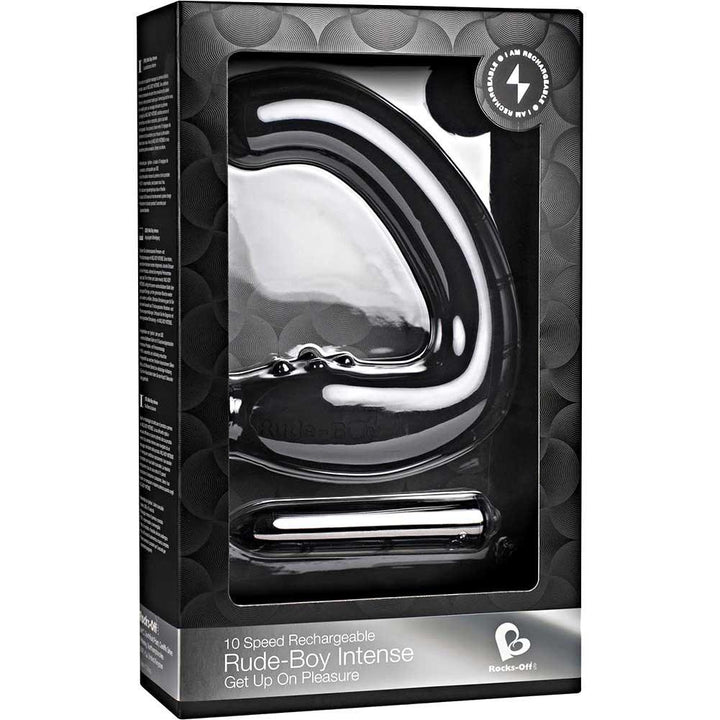 Rocks Off Rude-Boy Intense 10 Speed Rechargeable Prostate Stimulator