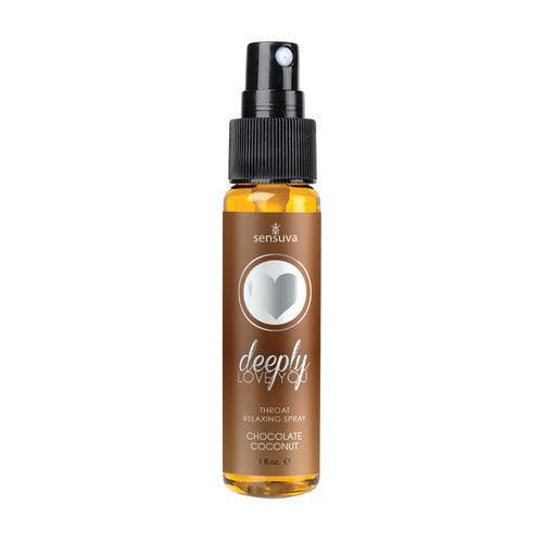 Sensuva Love You Deeply Throat Relaxing Spray 30ml - Chocolate Coconut