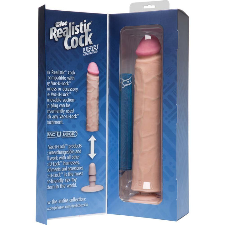Doc Johnson The Realistic UR3 Cock Slim 12"