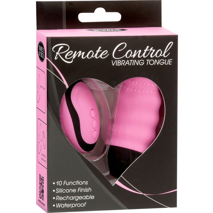 BMS Simple & True Remote Control Vibrating Tongue– Clitoral Stimulator - Remote Bullet Vibrator