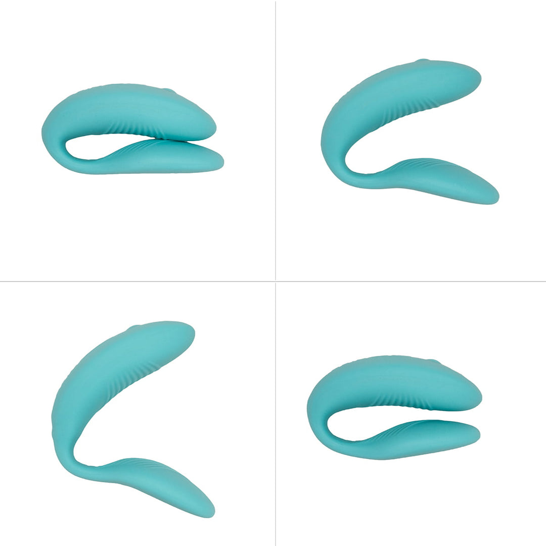 We-Vibe Sync Rechargeable Couples Vibrator with Remote Control - Teal