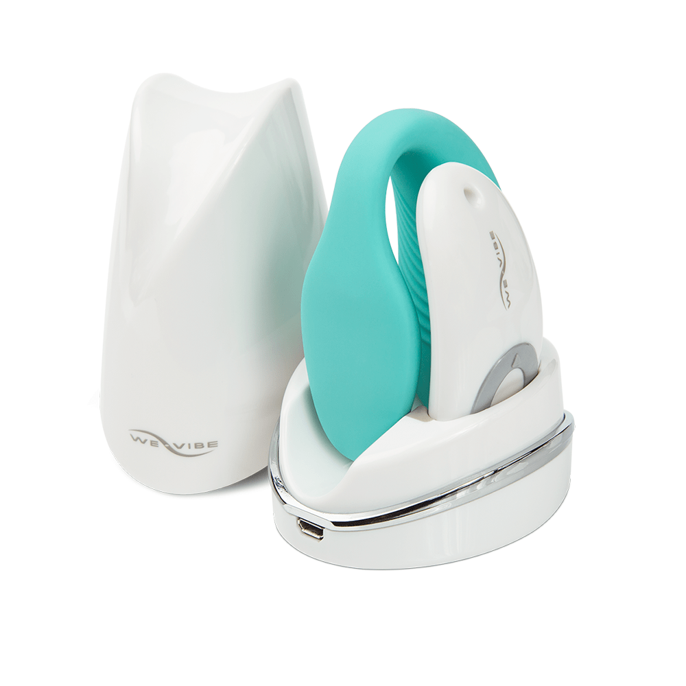 We-Vibe Sync Rechargeable Couples Vibrator with Remote Control - Teal