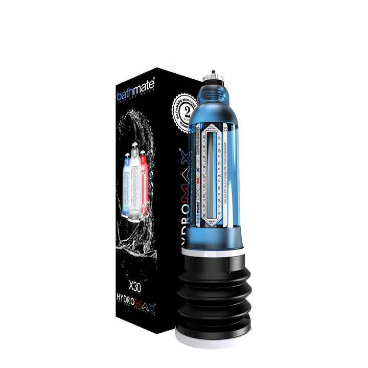 Bathmate Hydromax X30 Penis Pump - Aqua Blue