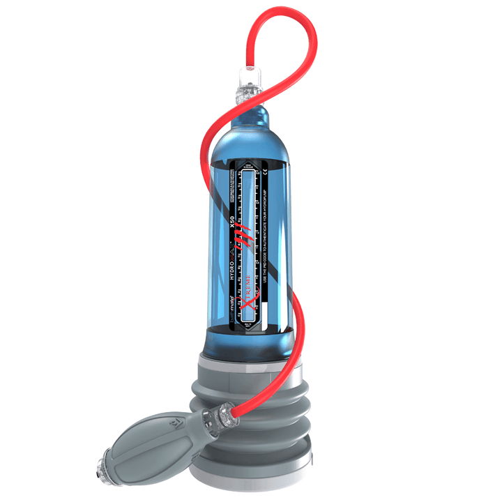 Bathmate Hydromax X50 Xtreme Hydro Pump & Kit - Aqua Blue