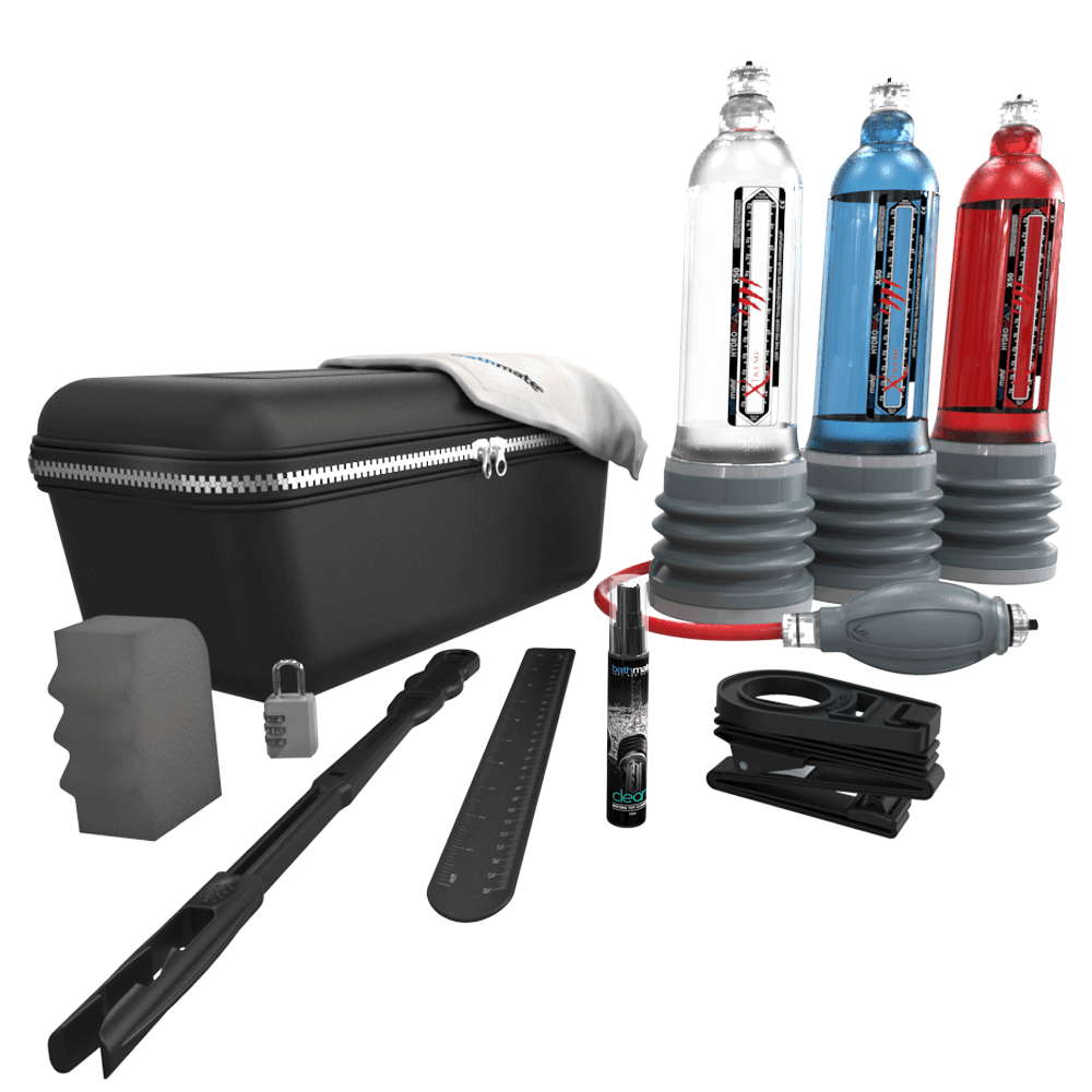 Bathmate Hydromax X50 Xtreme Hydro Pump & Kit - Aqua Blue