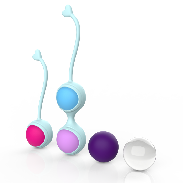 y.Love Lorinda-Fit Interchangeable Weighted Mixed Kegel Ball Training Set