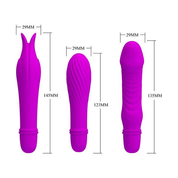 Pretty Love 10 Function Mini Vibrator - Mini Vibrator - Australia - Sexy Devil