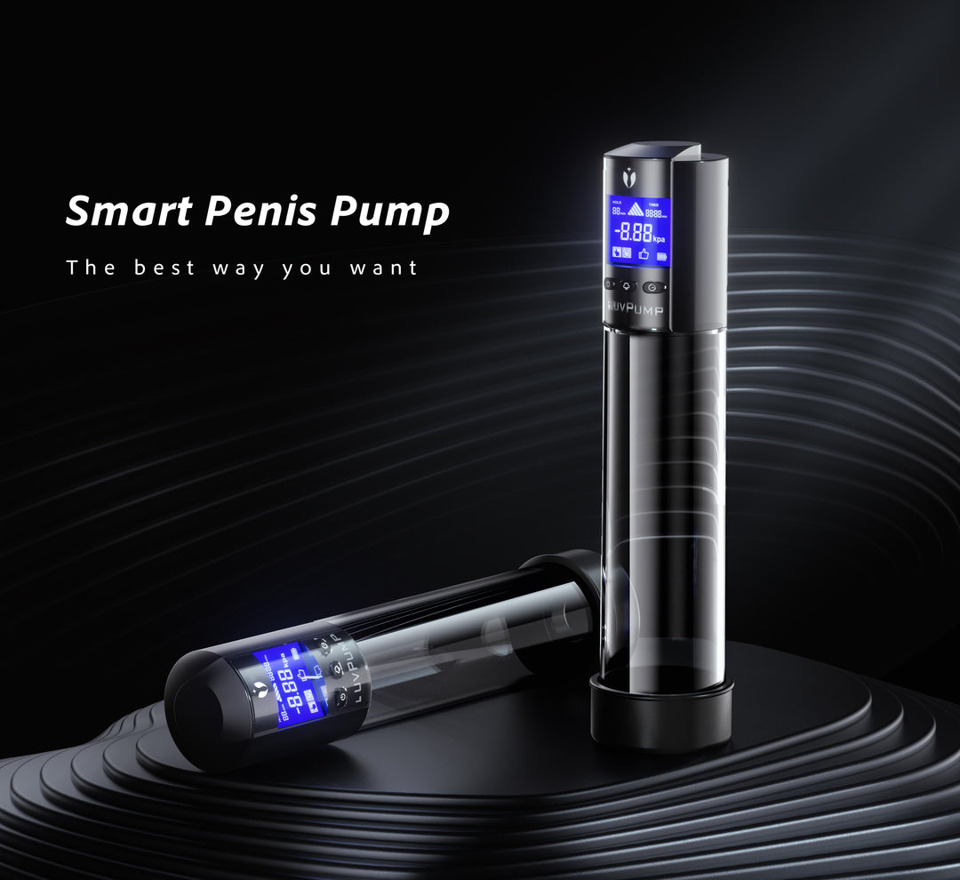 LuvPump Advanced Smart Penis Pump with LCD Screen