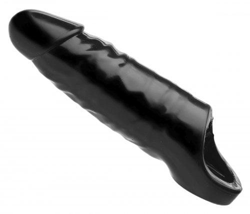 XR Brands Master Series Black Mamba XL Cock Enhancer Sheath
