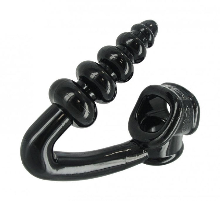 XR Brands Master Series The Tower Cock & Ball Ring with Anal Plug