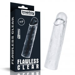 Lovetoy Flawless Clear +1" Penis Extension